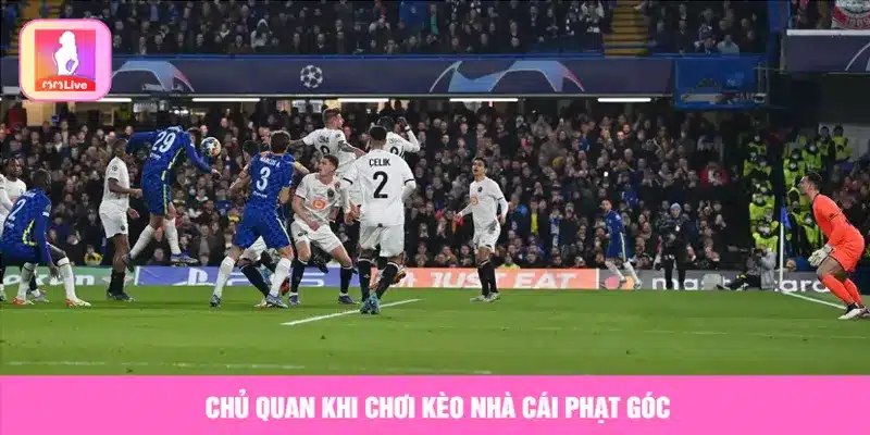 Cách Chơi Kèo Nhà Cái Phạt Góc Hiệu Quả Dễ Thắng Nhất Chủ quan khi chơi kèo nhà cái phạt góc