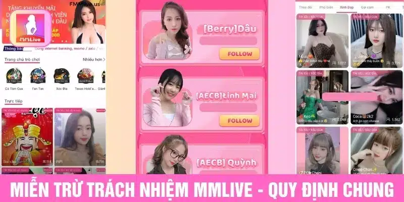 Miễn Trừ Trách Nhiệm MMLive Quy Định Về Giới Hạn Pháp Lý Miễn trừ trách nhiệm MMlive - Quy định chung